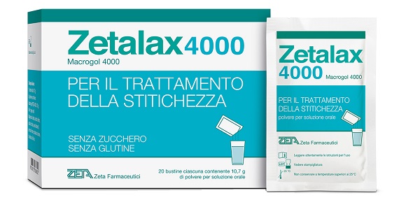 ZETALAX 4000 20 BUSTINE DA 10,7 G SENZA ZUCCHERO SENZA GLUTINE - farmascienza.it