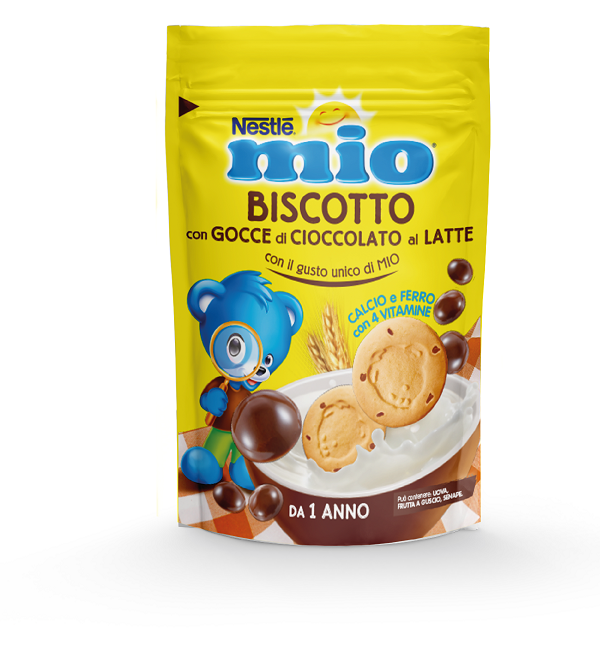 MIO BISCOTTO GOCCE CIOCCOLATO AL LATTE 150 G - farmascienza.it