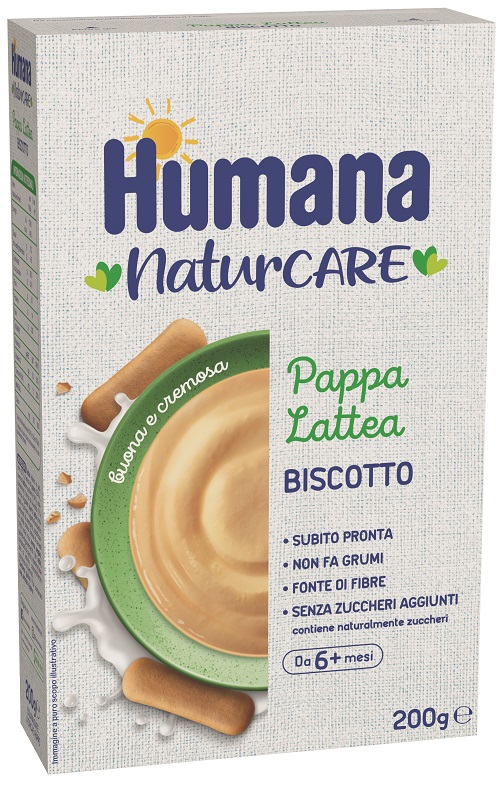 HUMANA PAPPA LATTEA BISCOTTO 200 G - farmascienza.it