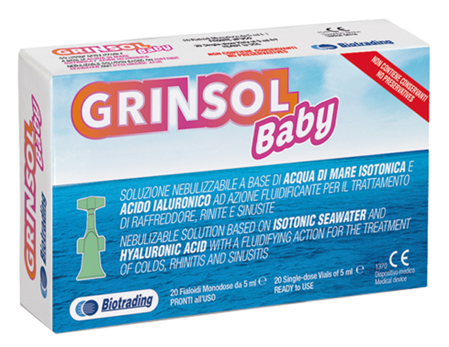 GRINSOL BABY 20 FIALE DA 5 ML - farmascienza.it