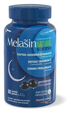 MELASIN NATURAL SONNO 1MG 30 CARAMELLE GOMMOSE GUSTO LAMPONE - farmascienza.it