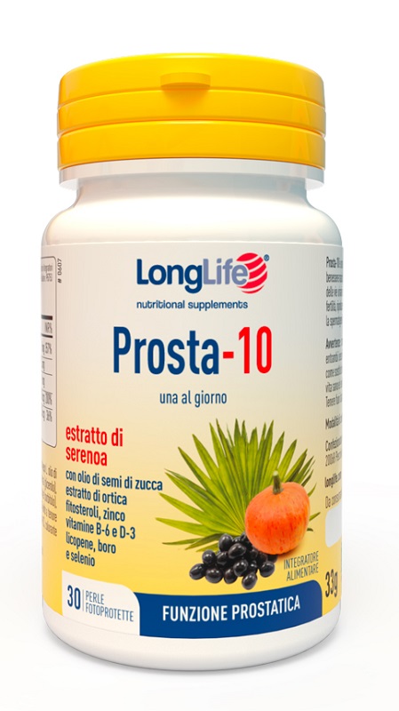 LONGLIFE PROSTA-10 30 PERLE - farmascienza.it