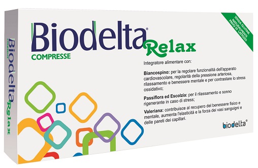 BIODELTA RELAX 30 COMPRESSE - farmascienza.it