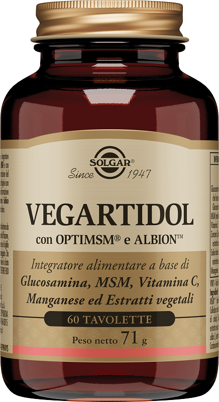VEGARTIDOL 60 TAVOLETTE - farmascienza.it