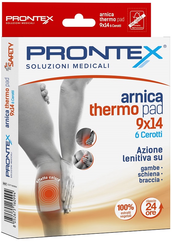 CEROTTO PRONTEX ARNICA THERO PAD 9 X 14 6 PEZZI - farmascienza.it