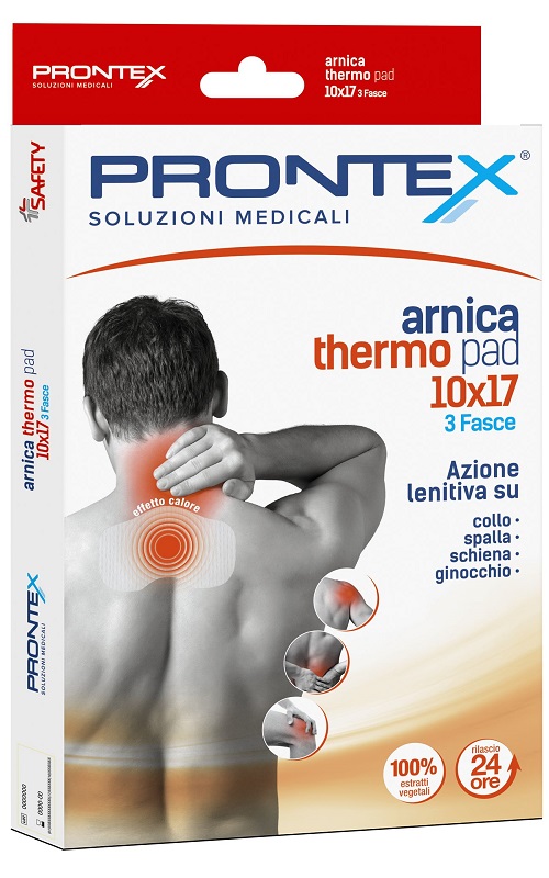 FASCIA PRONTEX ARNICA THERMO PAD 10 x 17 3 PEZZI - farmascienza.it