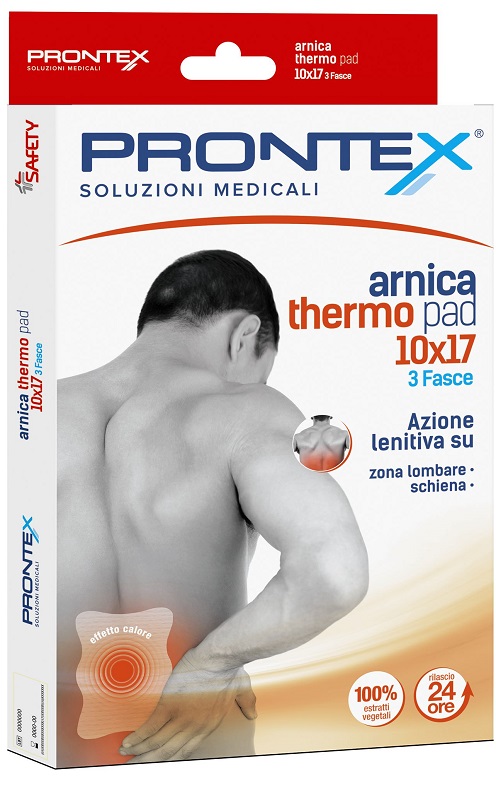 FASCIA PRONTEX ARNICA THERMO PAD 10 X 17 3 PEZZI - farmascienza.it