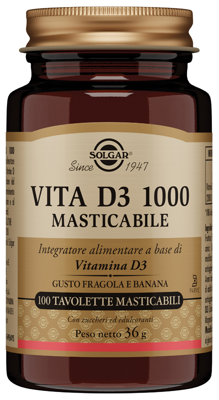 VITA D3 1000 100 TAVOLETTE MASTICABILI - farmascienza.it