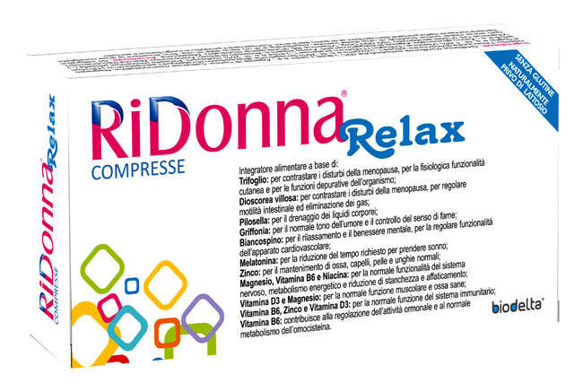 RIDONNA RELAX 30 COMPRESSE - farmascienza.it