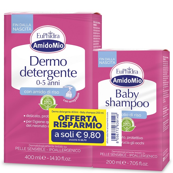 ABBINATA DERMO 0-5 200 ML + BABY SHAMPOO 400 ML - farmascienza.it