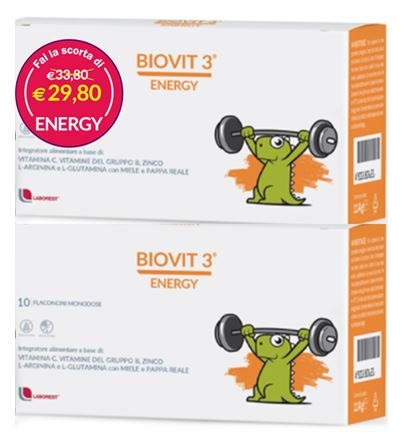 BIOVIT 3 ENERGY MULTIPACK 10 FLACONI X 2 - farmascienza.it