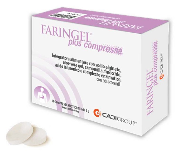 FARINGEL PLUS 20 COMPRESSE MASTICABILI - farmascienza.it