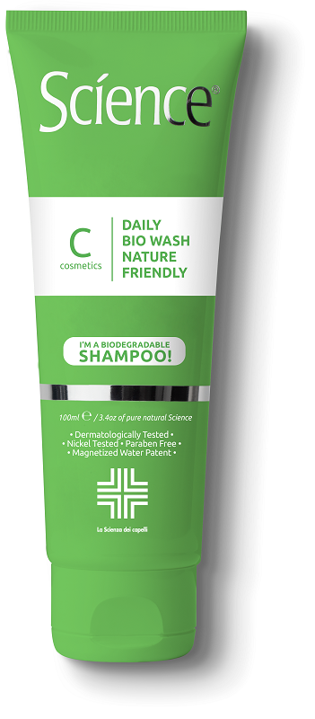SCIENCE DAILY BIO WASH NATURE FRIENDLY SHAMPOO 100 ML - farmascienza.it