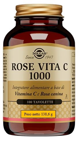 ROSE VITA C 1000 100 TAVOLETTE - farmascienza.it