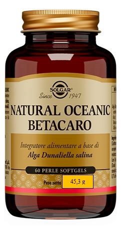 NATURAL OCEANIC BETACARO 60 PERLE - farmascienza.it