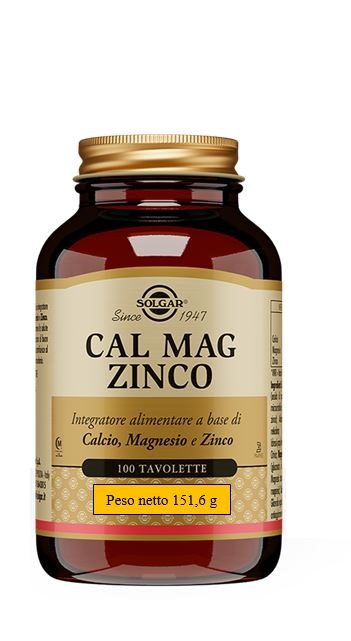CAL MAG ZINCO 100 TAVOLETTE - farmascienza.it