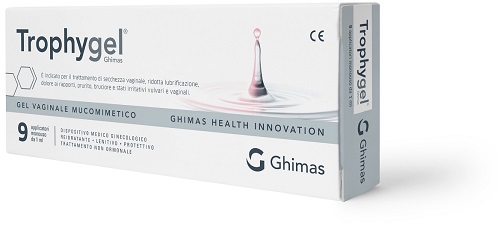 GEL VAGINALE MUCOMIMETICO TROPHYGEL GHIMAS 9 APPLICATORI MONOUSO DA 1 ML - farmascienza.it