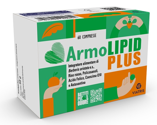 ARMOLIPID PLUS 60 COMPRESSE EDIZIONE LIMITATA BATTITI PER IL CUORE 2024 - farmascienza.it