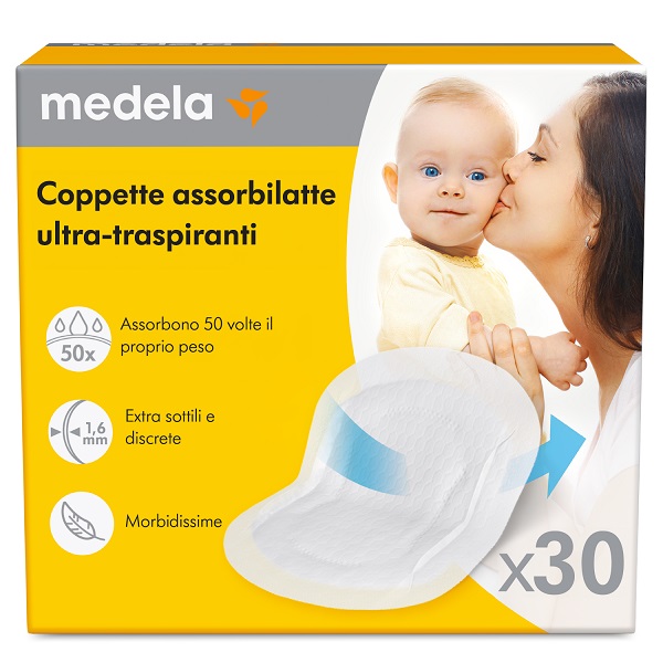 COPPETTE ASSORBILATTE ULTRA-TRASPIRANTI 30 PEZZI - farmascienza.it