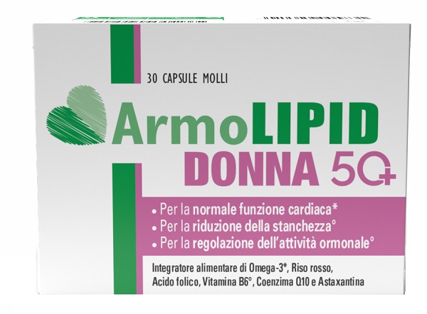 ARMOLIPID DONNA 50+ 30 CAPSULE MOLLI - farmascienza.it
