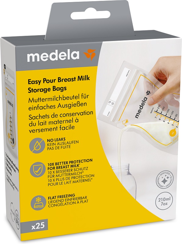 EASY POUR SACCA CONSERVAZIONE LATTE MATERNO 25 PEZZI - farmascienza.it