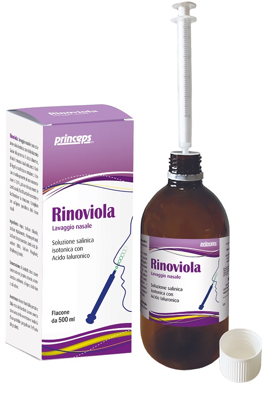 RINOVIOLA LAVAGGI NASALI 500 ML - farmascienza.it