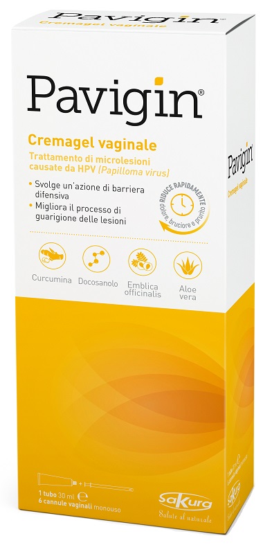 PAVIGIN CREMAGEL VAGINALE 30 ML CON 6 CANNULE VAGINALI MONOUSO - farmascienza.it