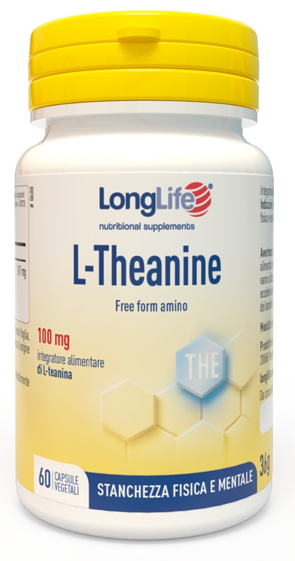 LONGLIFE L-THEANINE 60 CAPSULE VEGETALI DA 600 MG - farmascienza.it