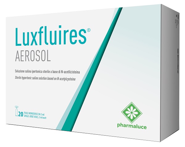 SOLUZIONE PER AEROSOL LUXFLUIRES 20 FIALE 5 ML - farmascienza.it