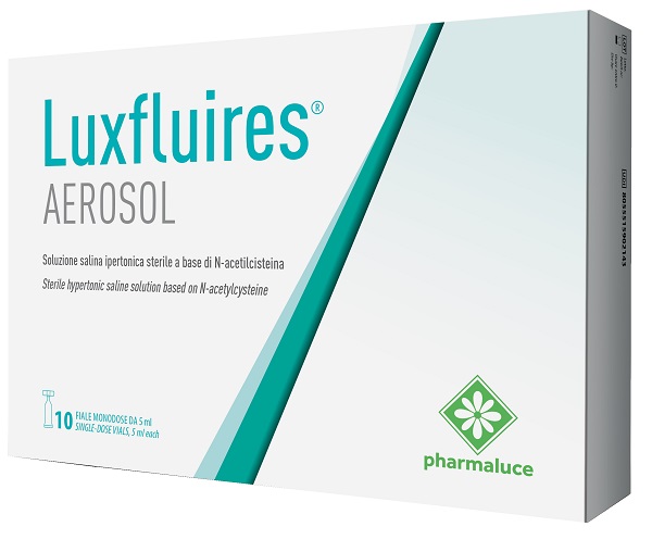 SOLUZIONE PER AEROSOL LUXFLUIRES 10 FIALE 5 ML - farmascienza.it