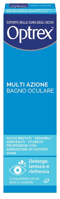 BAGNO OCULARE OPTREX MULTI AZIONE 100 ML - farmascienza.it