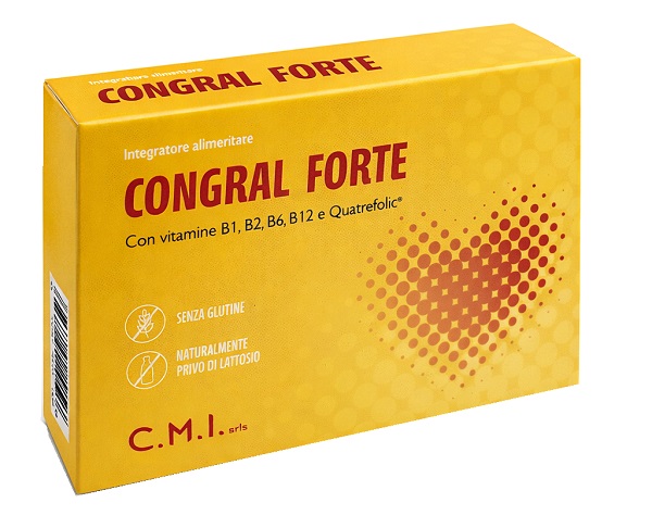 CONGRAL FORTE 30 CAPSULE 500 MG SENZA GLUTINE NATURALMENTE PRIVO DI LATTOSIO - farmascienza.it