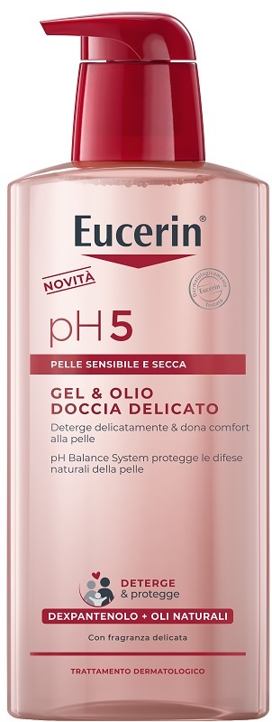 EUCERIN GEL & OLIO DOCCIA DELICATO 400 ML - farmascienza.it