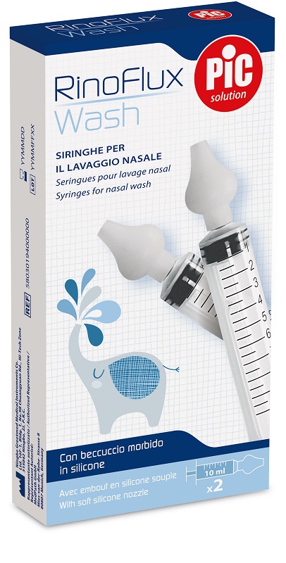 RINOFLUX WASH SIRINGHE LAVAGGIO NASALE 2 PEZZI - farmascienza.it