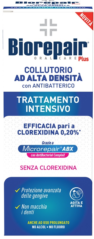 BIOREPAIR PLUS COLLUTORIO ALTA DENSITA' ANTIBATTERICO ABX 250 ML - farmascienza.it