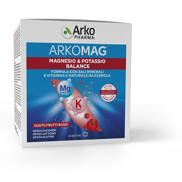 ARKOMAG MAGNESIO & POTASSIO BALANCE 24 BUSTINE - farmascienza.it