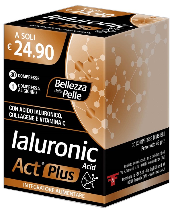 IALURONIC ACID ACT PLUS 30 COMPRESSE DIVISIBILI - farmascienza.it