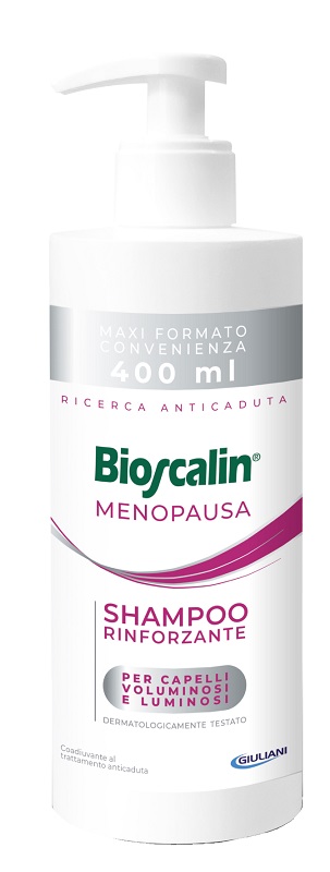 BIOSCALIN MENOPAUSA SHAMPOO RINFORZANTE 400 ML - farmascienza.it