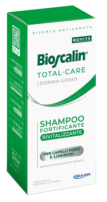 BIOSCALIN TOTAL CARE SHAMPOO FORTIFICANTE RIVITALIZZANTE 200 ML - farmascienza.it
