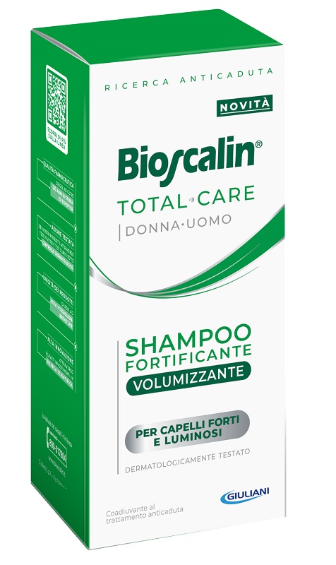 BIOSCALIN TOTAL CARE SHAMPOO FORTIFICANTE VOLUMIZZANTE 200 ML - farmascienza.it