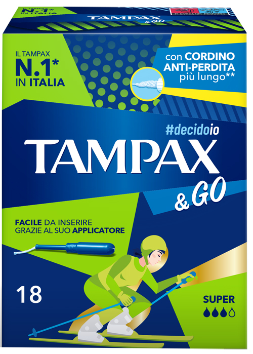 TAMPAX &GO SUPER 18 PEZZI - farmascienza.it