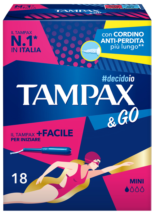 TAMPAX &GO MINI 18 PEZZI - farmascienza.it