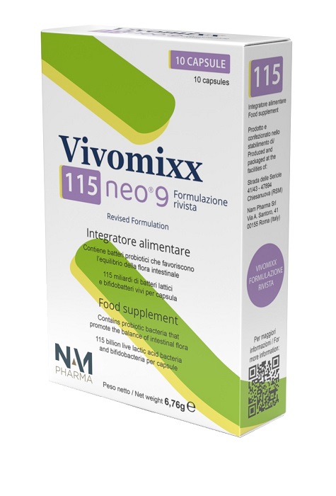 VIVOMIXX 115 NEO 9 10 CAPSULE - farmascienza.it