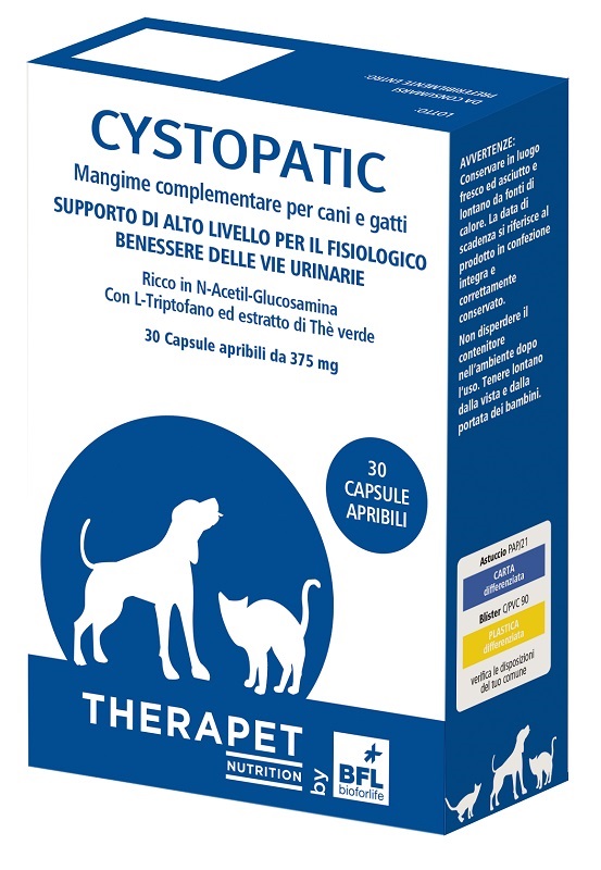 CYSTOPATIC THERAPET 30 CAPSULE - farmascienza.it