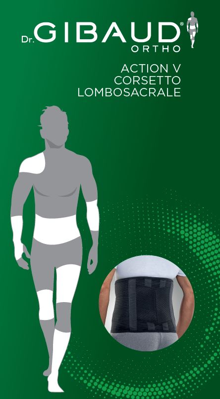 CORSETTO LOMBOSACRALE GIBAUD ORTHO ACTION V 3 - farmascienza.it