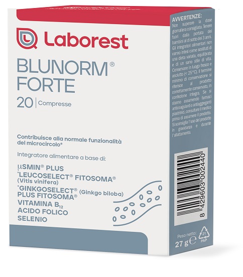 BLUNORM FORTE 20 COMPRESSE - farmascienza.it