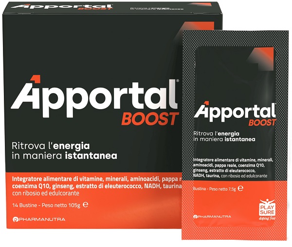 APPORTAL BOOST 14 BUSTINE CON EDULCORANTE - farmascienza.it