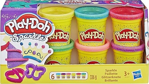 HASBRO PLAY DOH 6 VASETTI BRILLANTI - farmascienza.it
