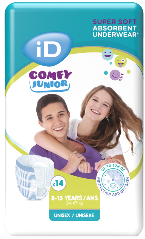 PANNOLINO MUTANDINA ID COMFY PANTS NIGHT 24-47 KG 8-15 ANNI SMALL 14 PEZZI - farmascienza.it