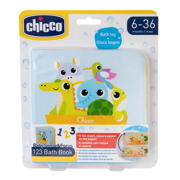 CHICCO GIOCO BABY SENSE&FOCUS 123 LIBRO BAGNO - farmascienza.it